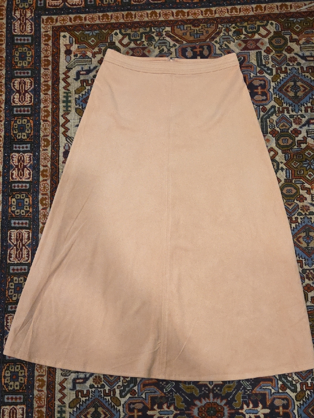 Halogen Soft Tan A-Line Skirt